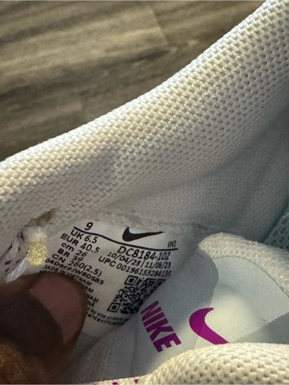 Nike Renew Ride 3 'White Rush Fuchsia' DC8184-102